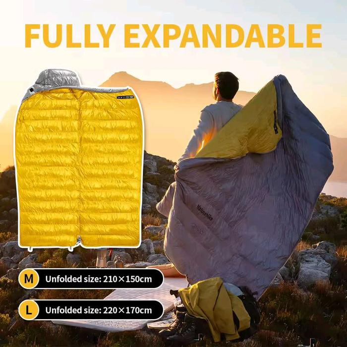 Zhejiang Naturehike Sporting Products Naturehike CW™700 Down Ultralight Sleeping Bag CNK2450WS048