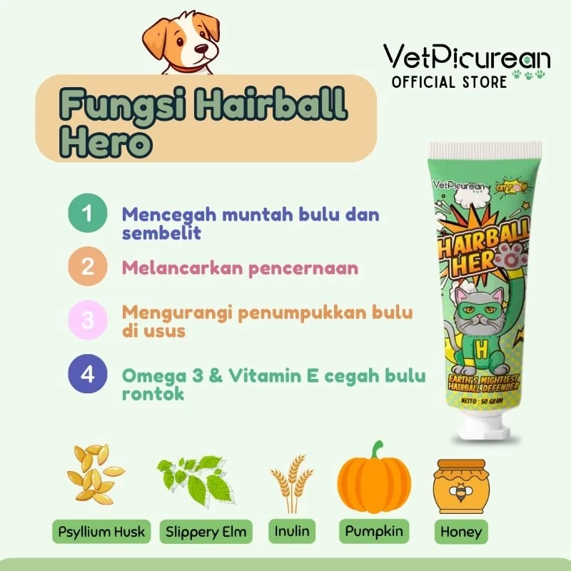 Vetpicurean X Catpow Hairball Hero 4
