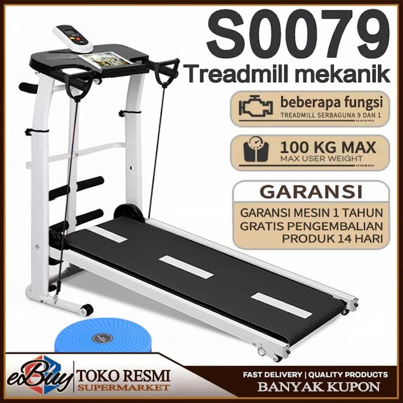 e-Buy Treadmill Multifungsi 16 in 1 SP7 5