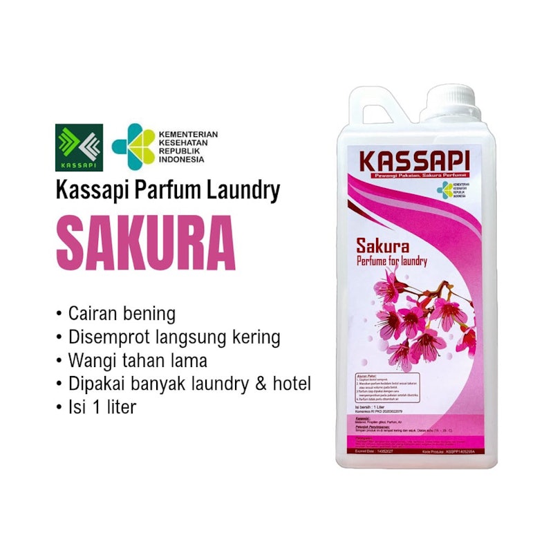 Kassapi Parfum Laundry Sakura 2