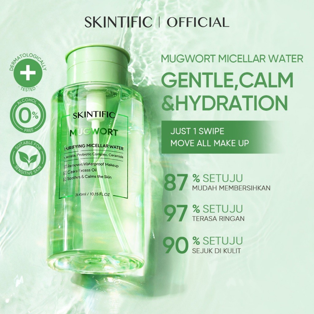 SKINTIFIC Cosmetics SKINTIFIC Mugwort Purifying Micellar Water