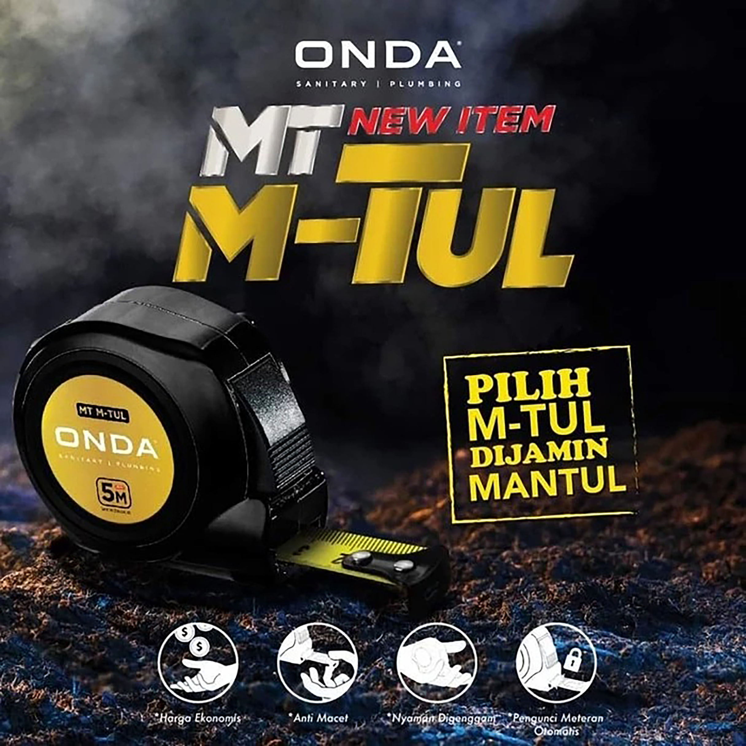 Onda Mega Indonesia ONDA Measuring Tape MT M-TUL 