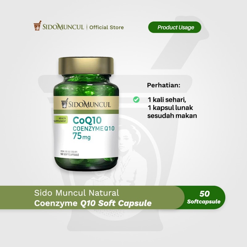 Natural CoQ10 Coenzyme Q10 5