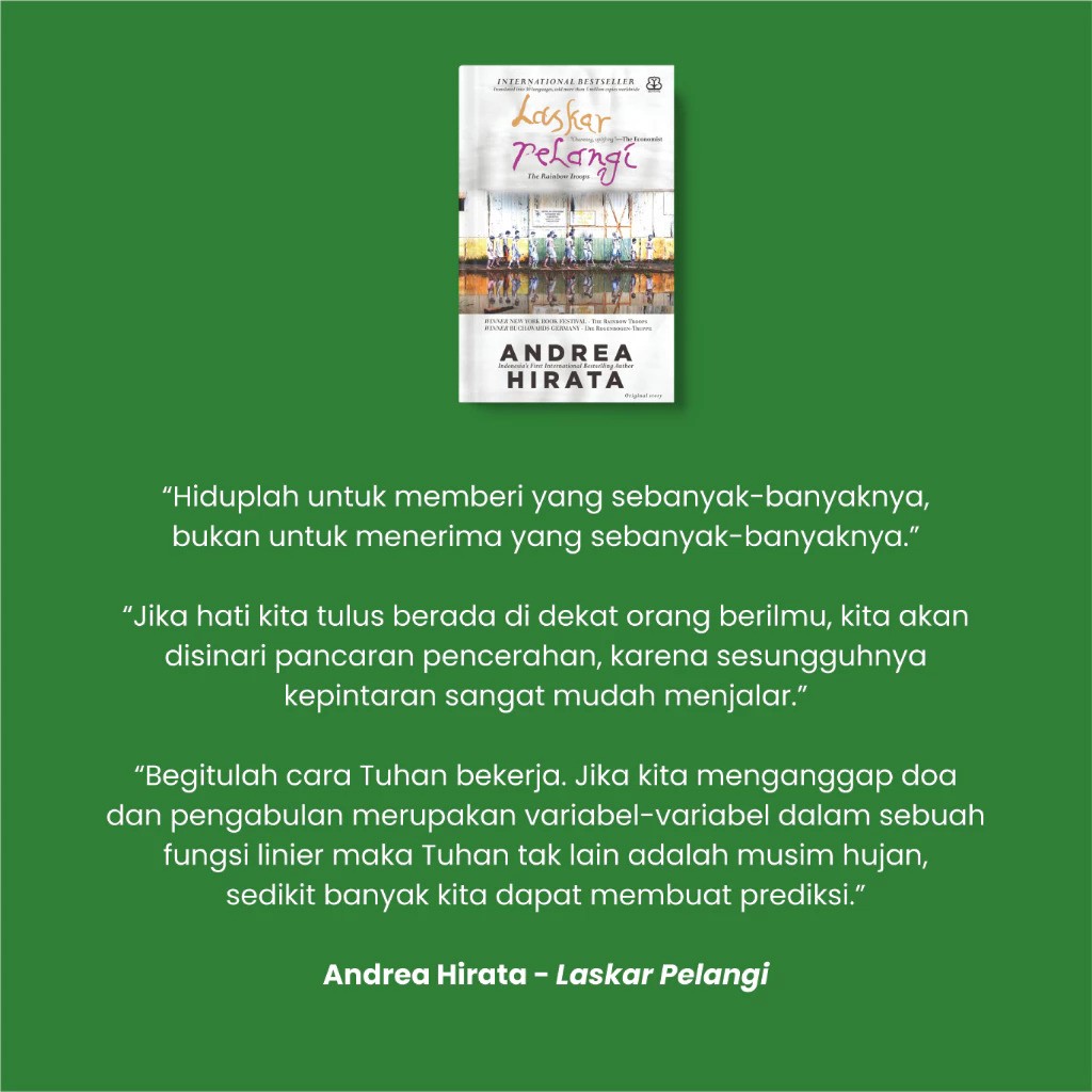 Andrea Hirata - Laskar Pelangi 5