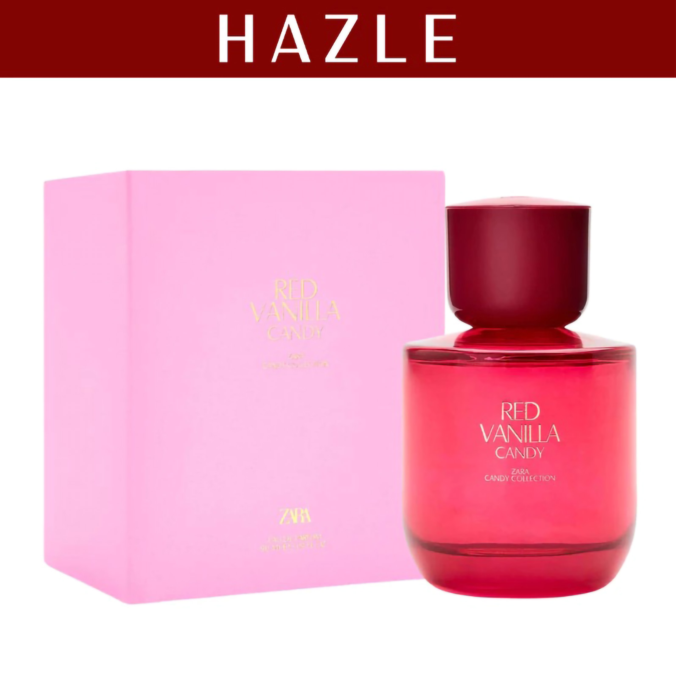 Inditex ZARA Red Vanilla Candy EDP