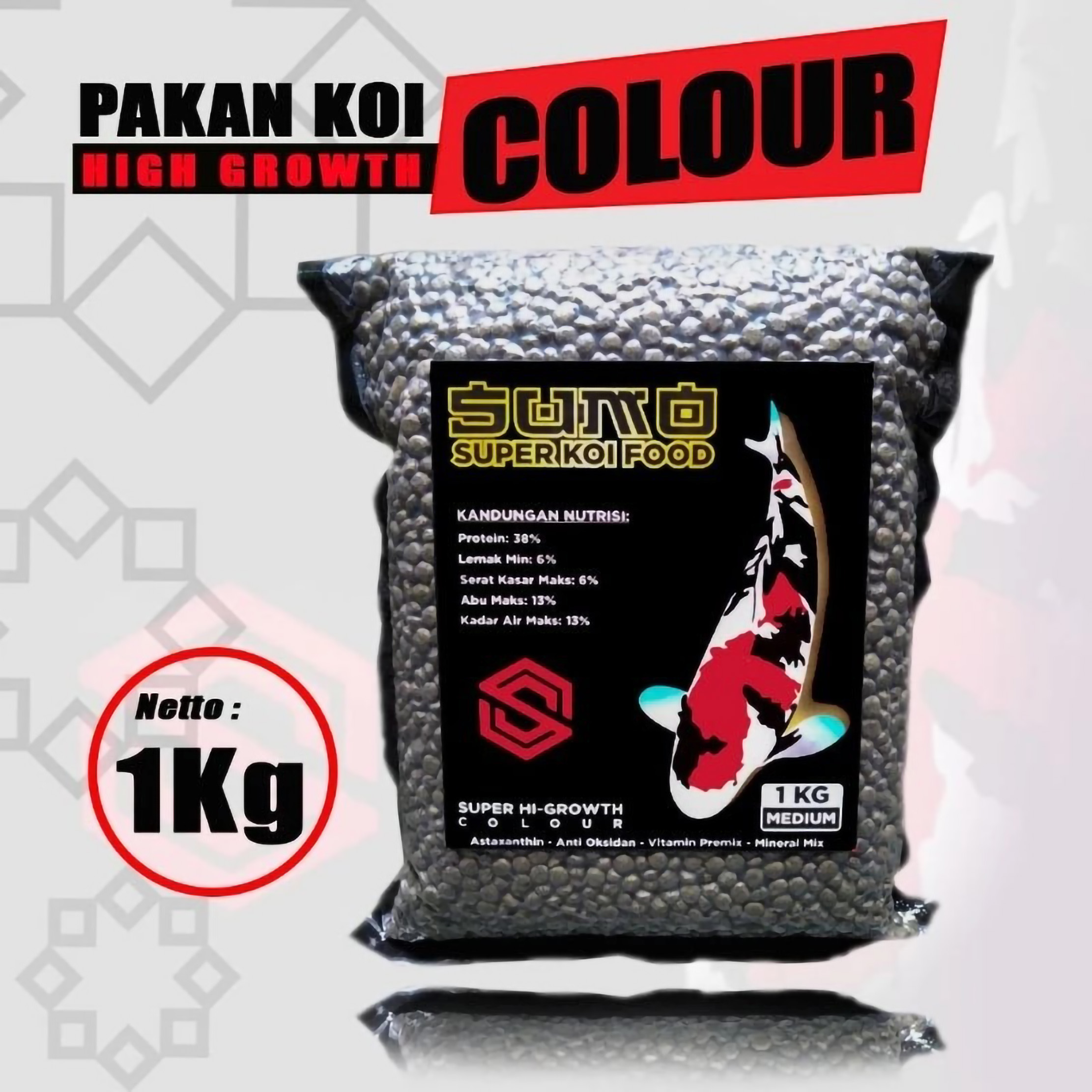  SUMO PAKAN KOI COLOUR