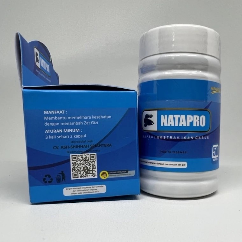 Natapro (Kapsul Ekstrak Ikan Gabus) 3