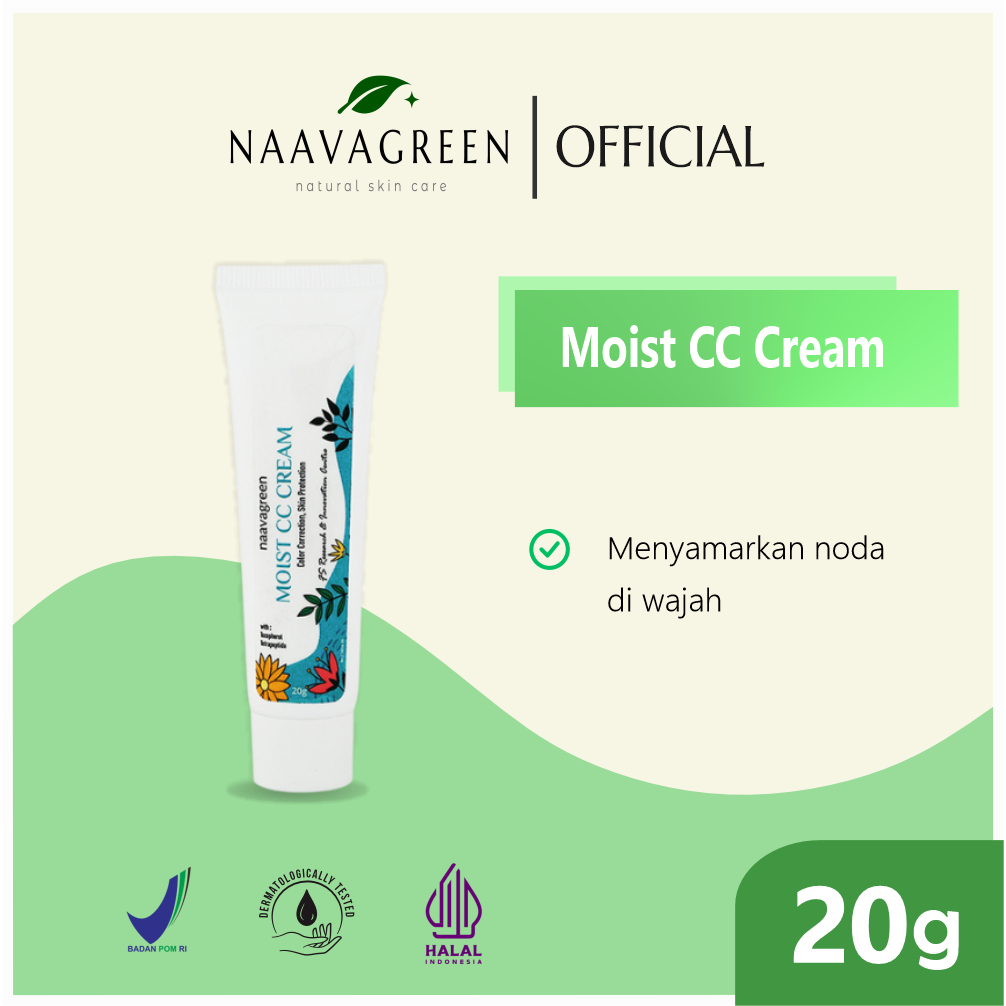 Eunike Nathan Abadi Naavagreen Moist CC Cream