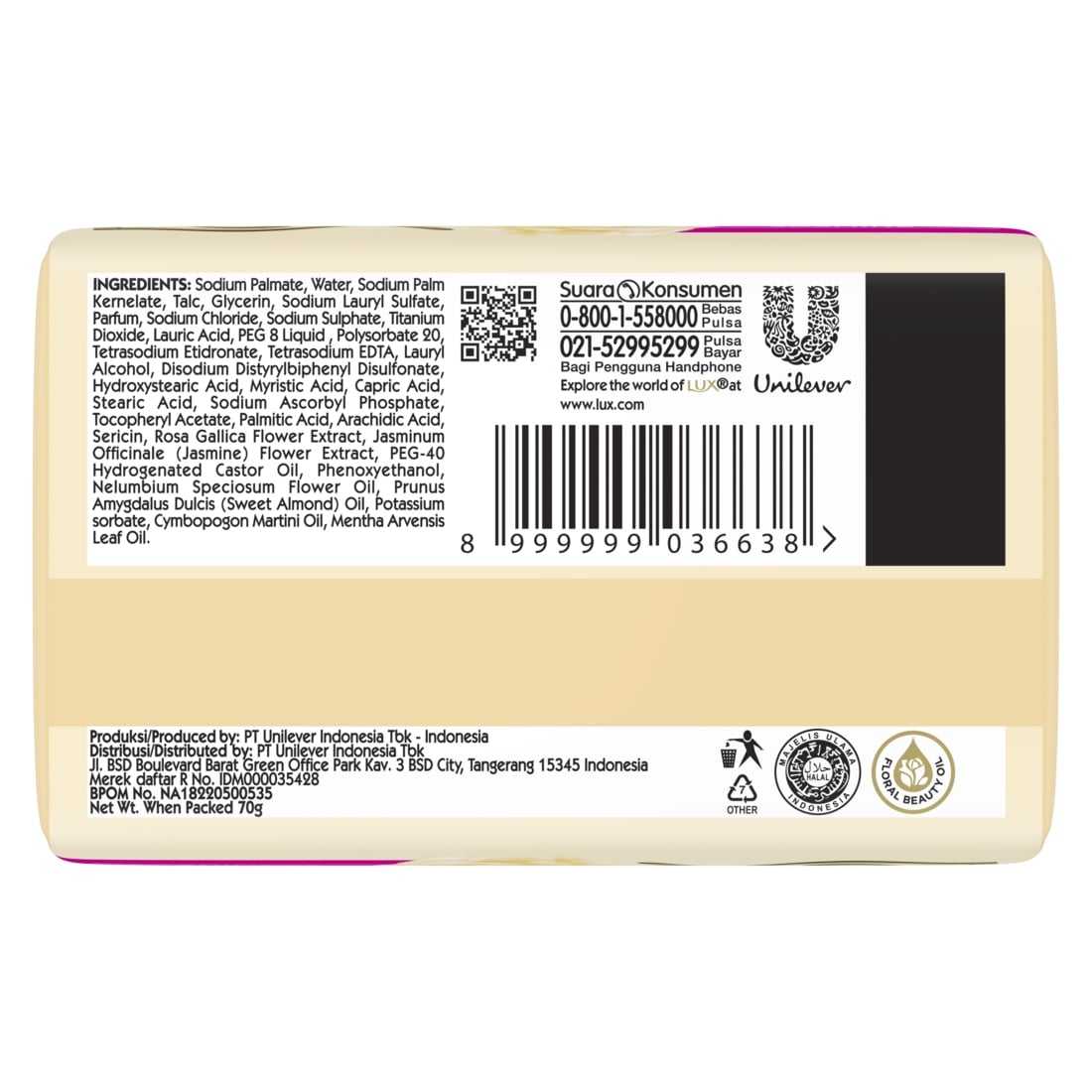 Unilever LUX Botanicals Velvet Jasmine