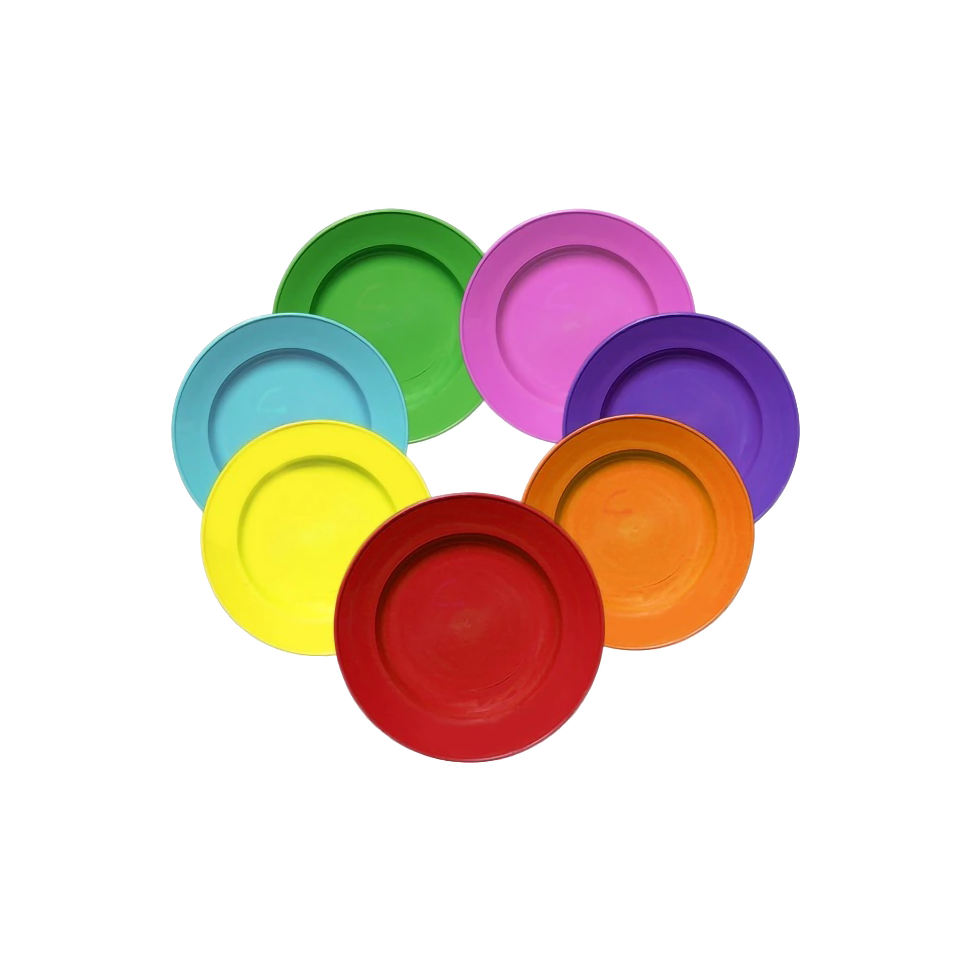 Indokurnia Piring Plastik Model Melamin 8 Inch