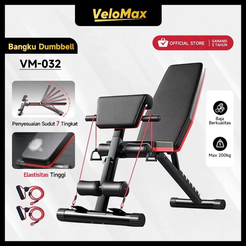 VeloMax Bangku Dumbbell 5