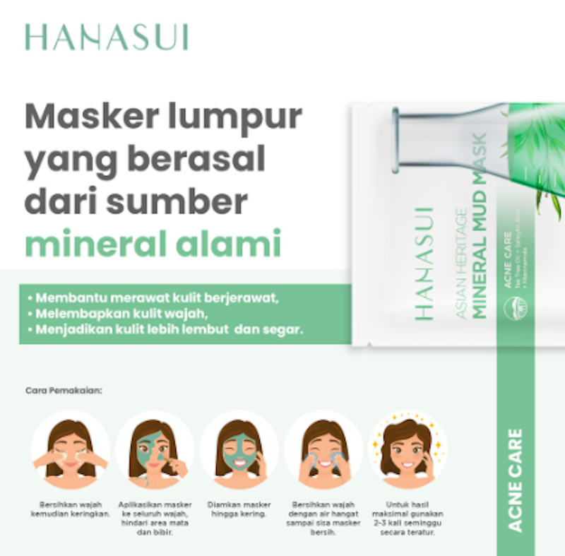 Hanasui Mineral Mud Mask 4
