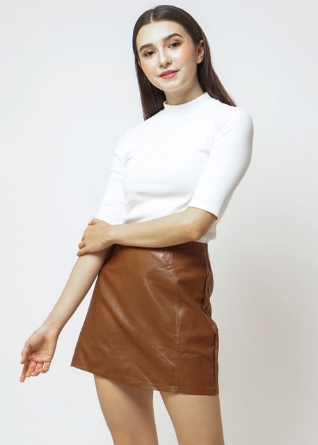 Recola Leather Skort