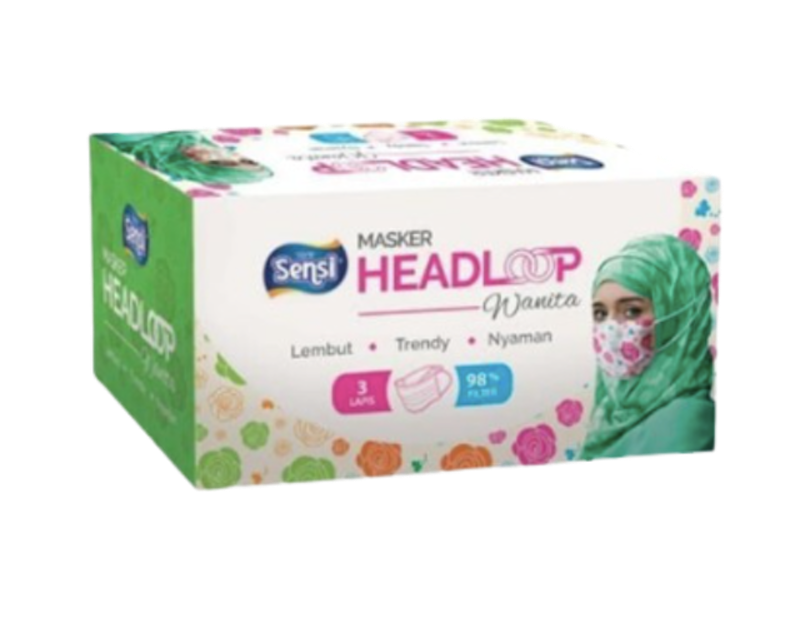 Masker Headloop Wanita 1
