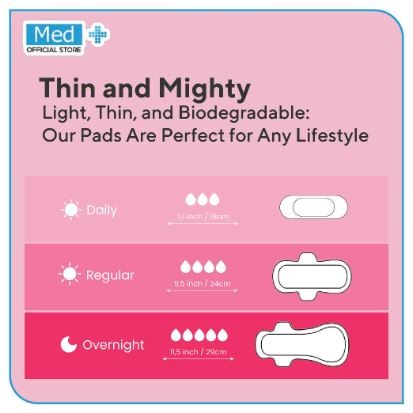  Med+ Daily Liners Organic