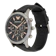 Emporio Armani Chronograph Black Leather Watch 1