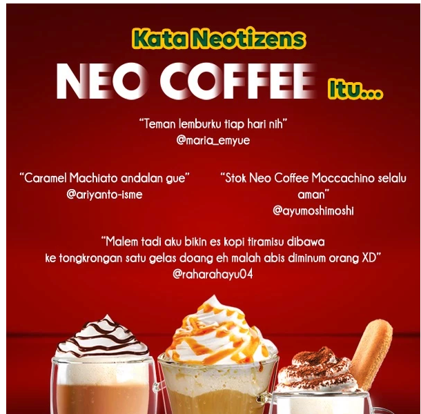 Wings Neo Coffee Caramel Macchiato (6+3 sachet x  20 gram)