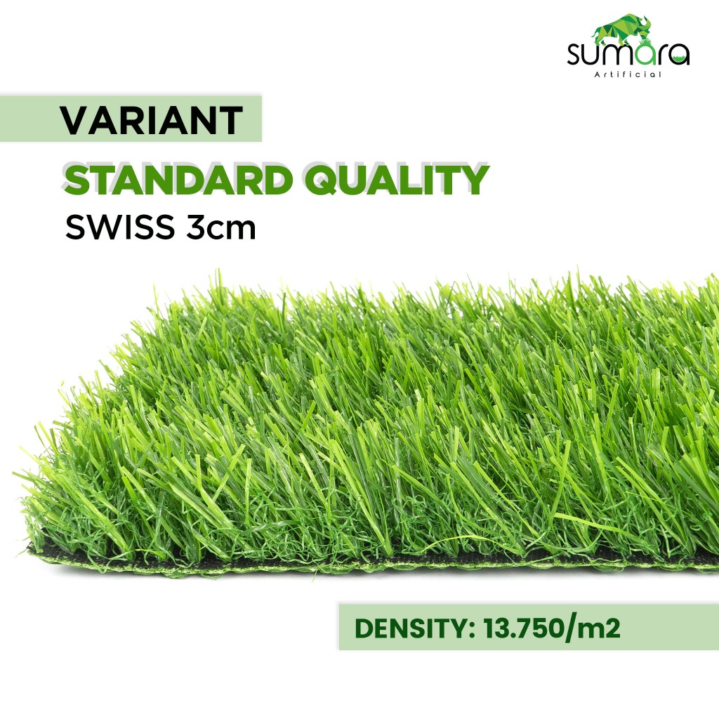 Sumara Global Indonesia Sumara Artificial Rumput Sintetis Swiss 3 cm SW03