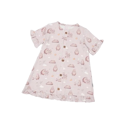 Mooi x Big Bear & Bird Dress Pajamas Kids  1