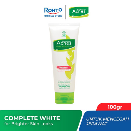 Acnes Natural Care Complete White Face Wash