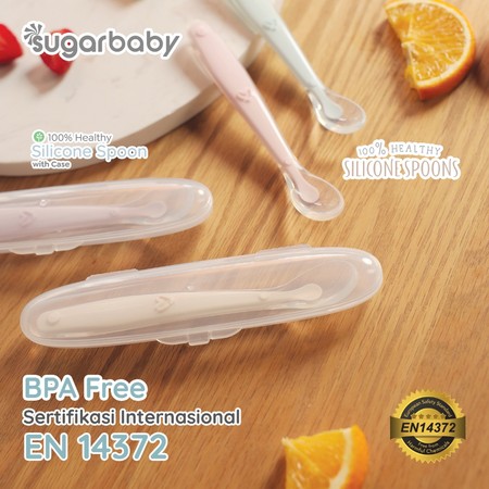 Sugarbaby Healthy Silicone Spoon with Case  3