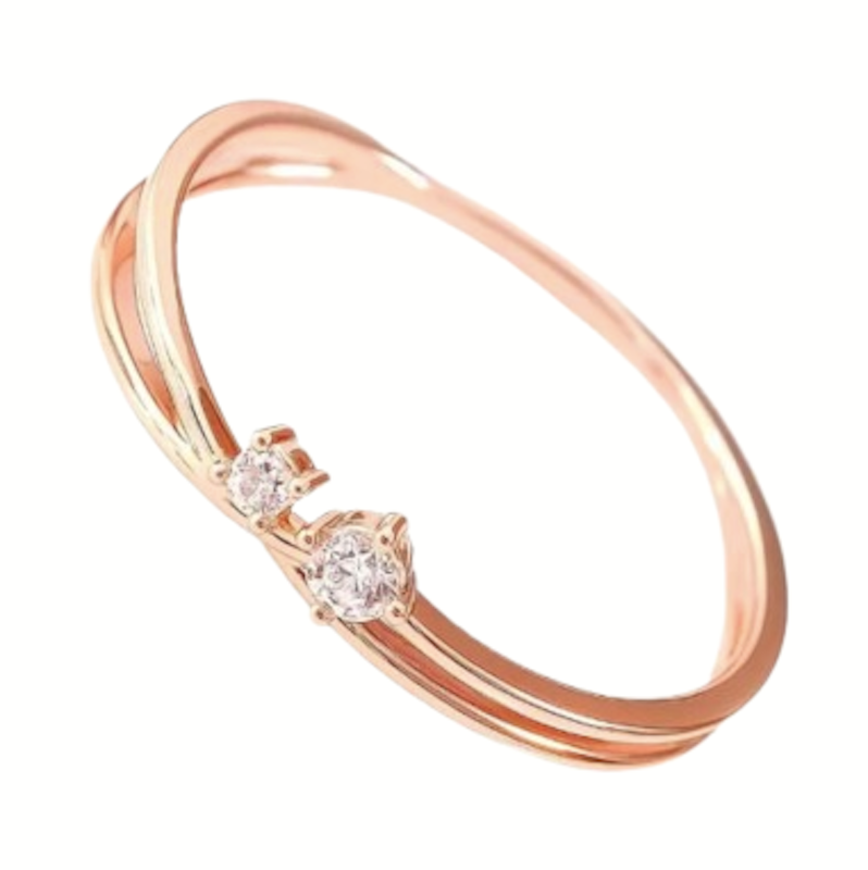 Cincin Brisia Rose Gold 2