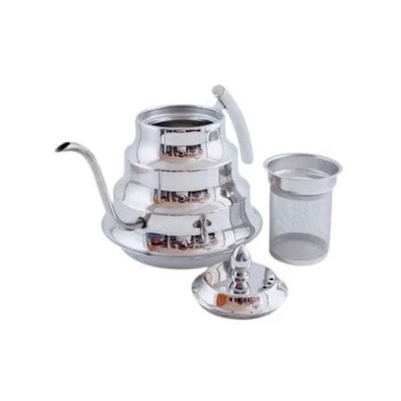 Coffee Kettle Gooseneck 1.2L Stainless Steel Silver 2