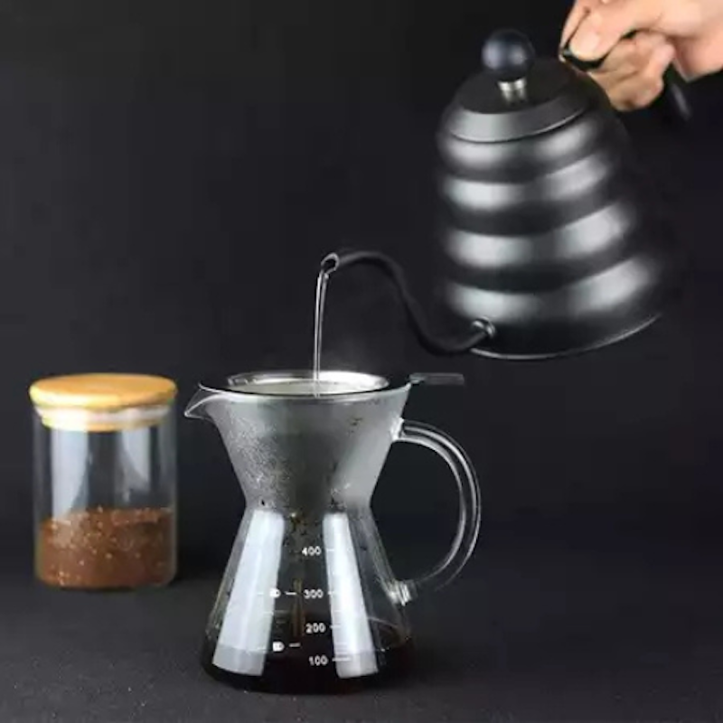 One Two Cups Gooseneck Pour Over Drip Kettle 5