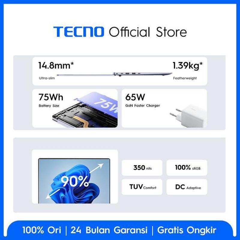 Tecno Megabook T1 14 4