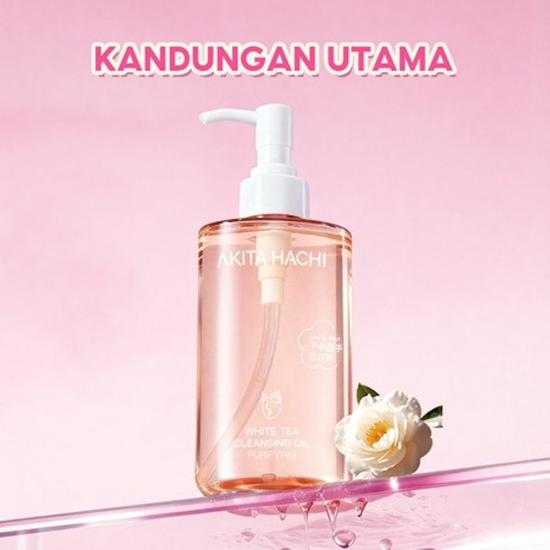Akita Hachi White Tea Cleansing Oil Purifying 3