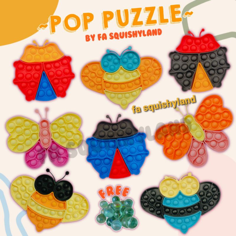  Tangram Pop It Puzzle