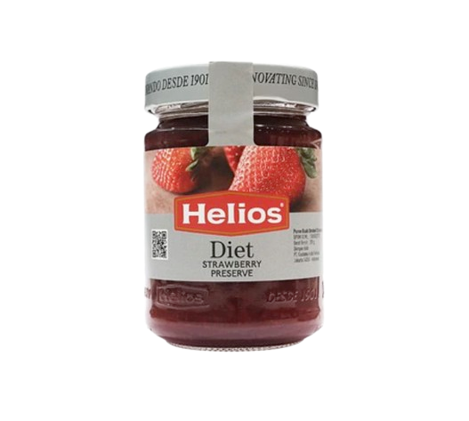 Helios Diet Strawberry Preserve 280 g
