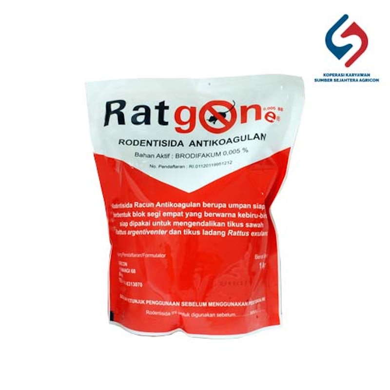 Ratgone Rodentisida Antikoagulan 0,005 BB 3