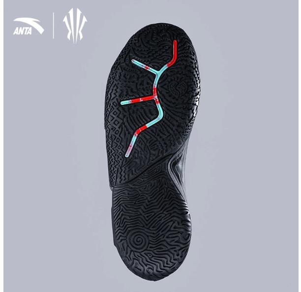 ANTA Men KAI 2 Triple Black  3