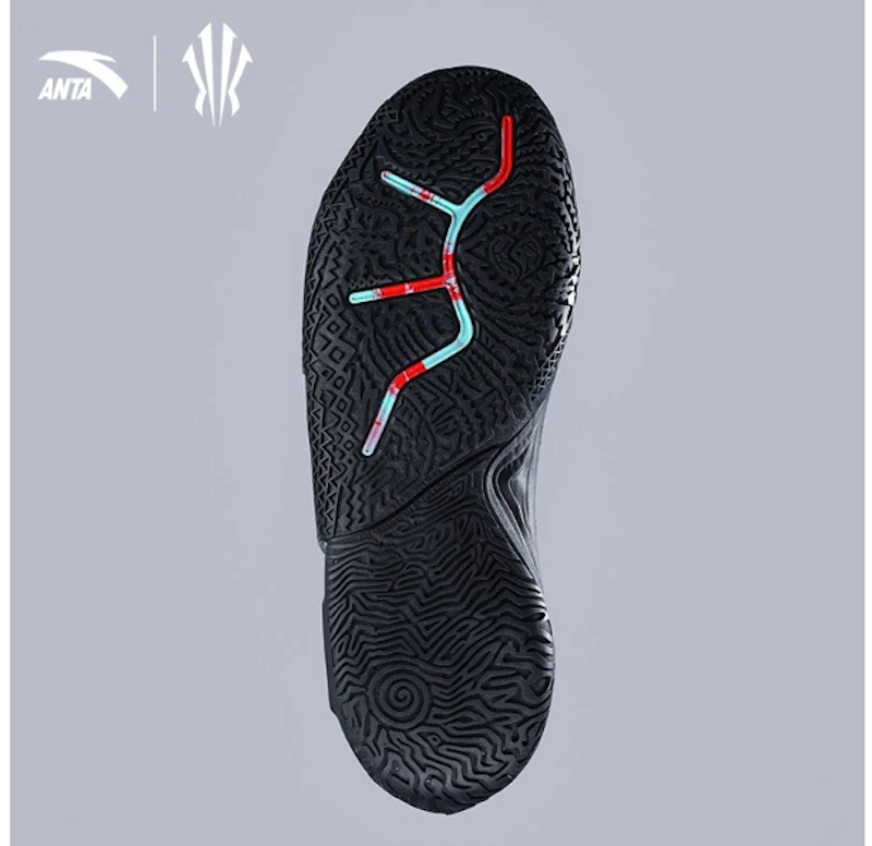 ANTA Men KAI 2 Triple Black 3