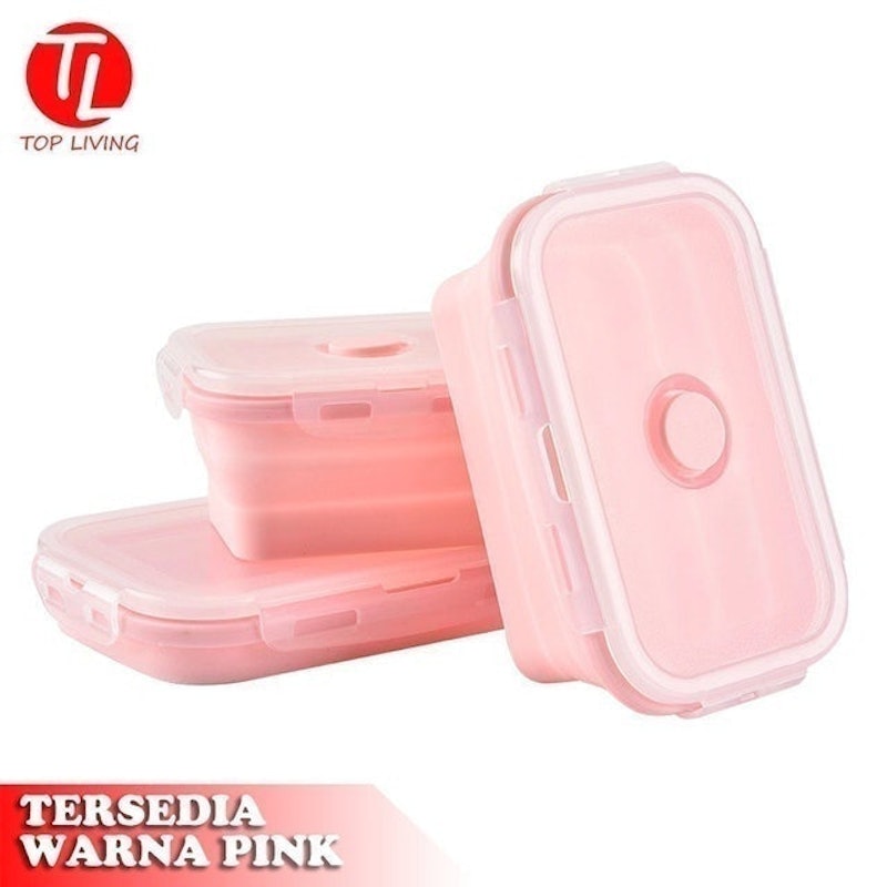 Kotak Makan Lipat Silikon