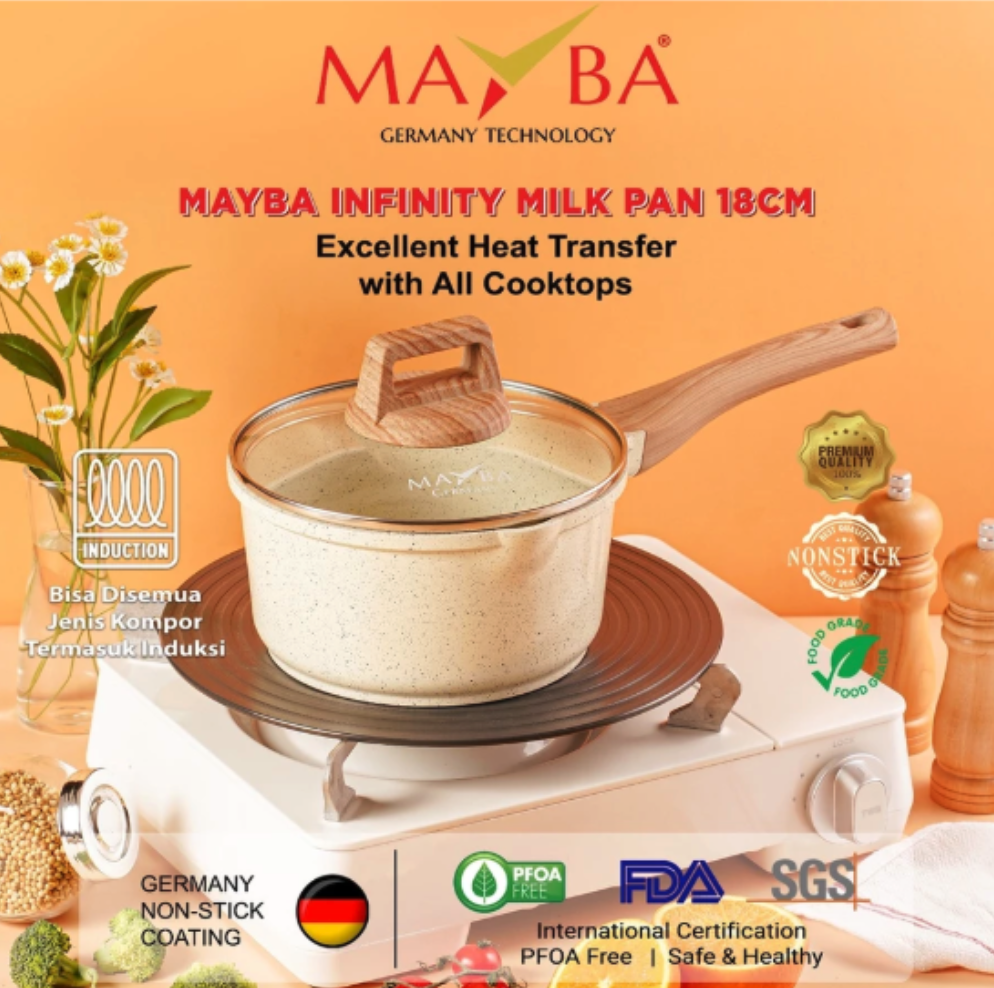  MAYBA Infinity Milk Pan 18 cm