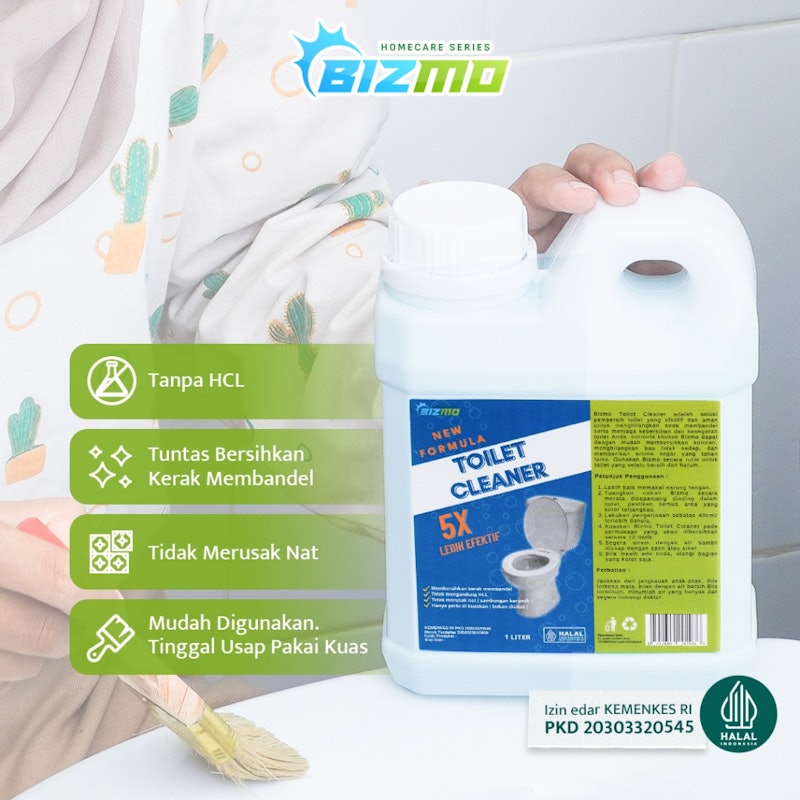 BIZMO Toilet Cleaner 3