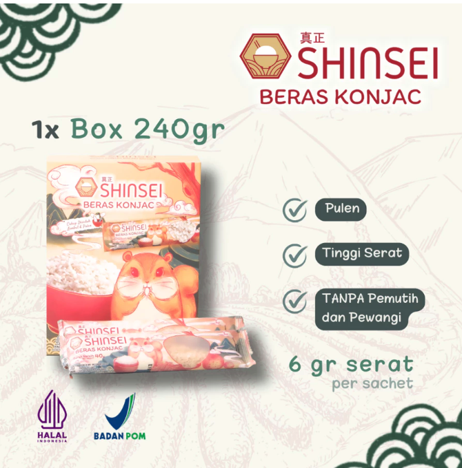  Shinsei Konjac Rice