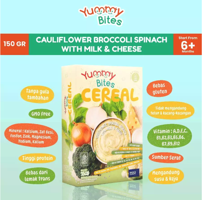 Leon Boga Sentosa Yummy Bites Cereal Pumpkin Carrot Sweetcorn