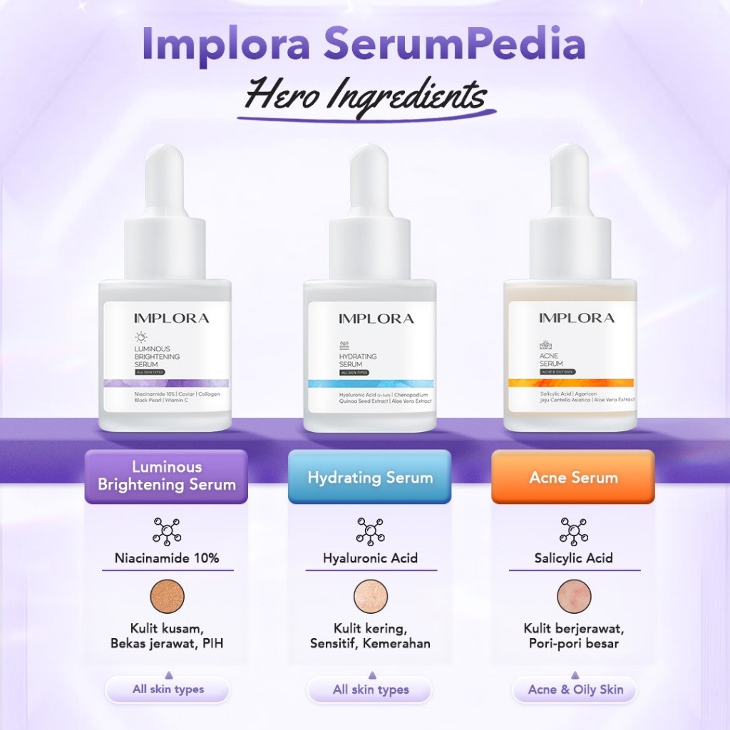 Implora Sukses Abadi Implora Hydrating Serum