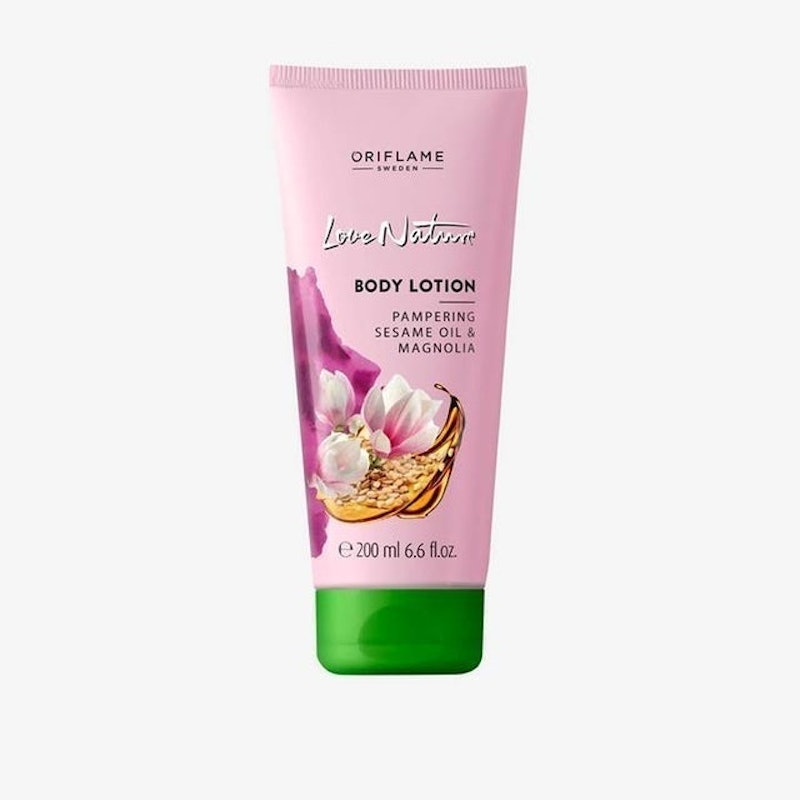 Love Nature Body Lotion Pampering Sesame Oil & Magnolia 1
