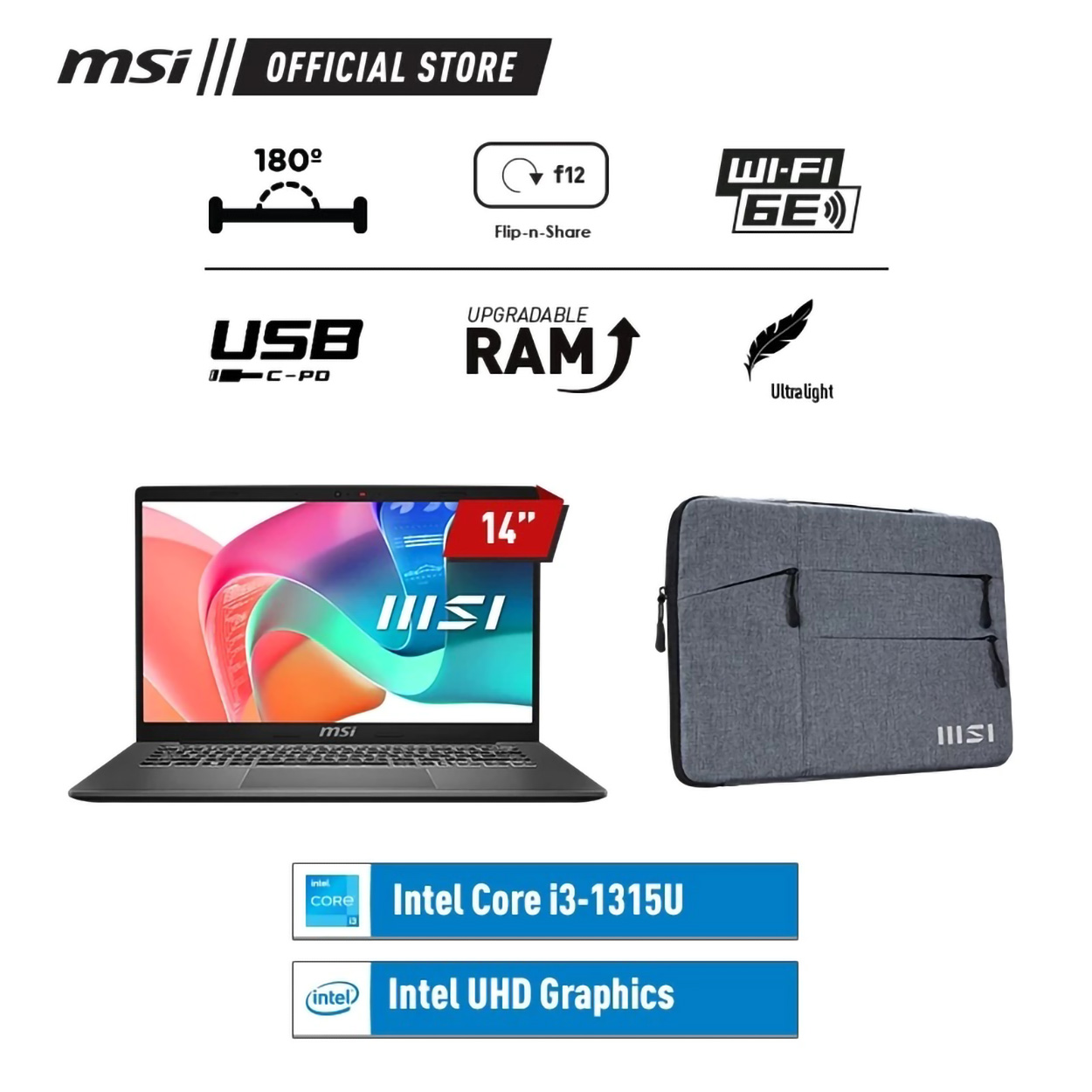 Modern 14 Core I3-1315 5