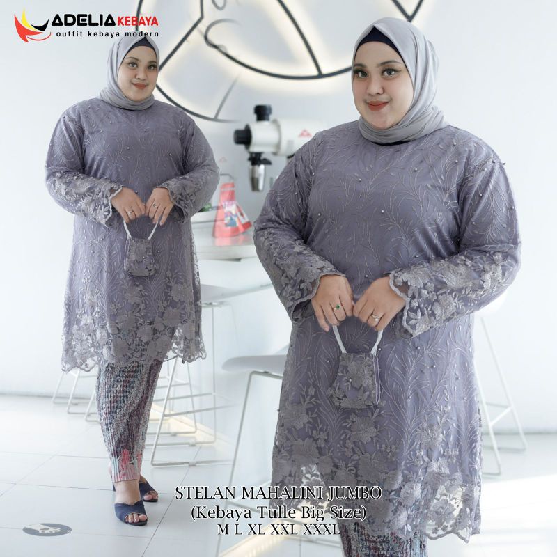 Set Kebaya Tunik Mahalini Jumbo