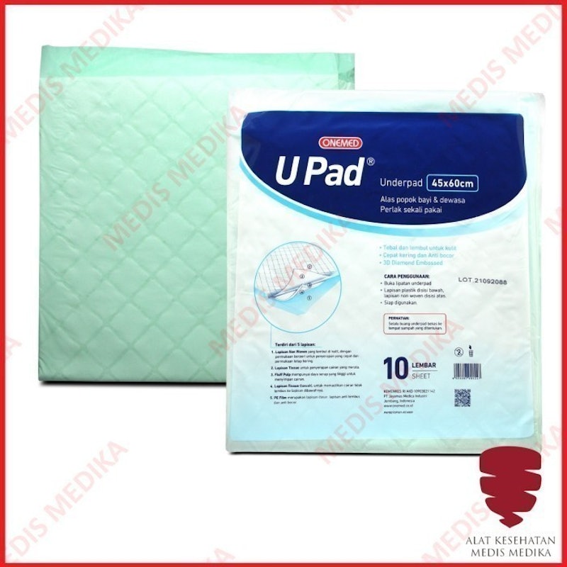 OneMed Underpad Alas Popok Bayi dan Anak 45 X 60 Cm 2
