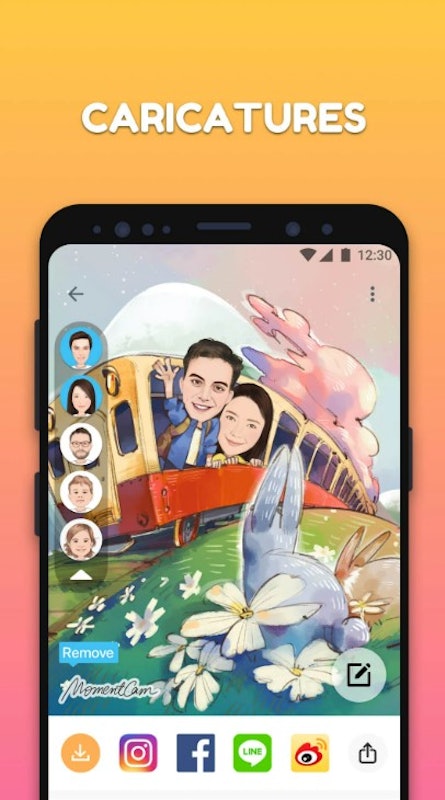 MomentCam Cartoons & Stickers 3