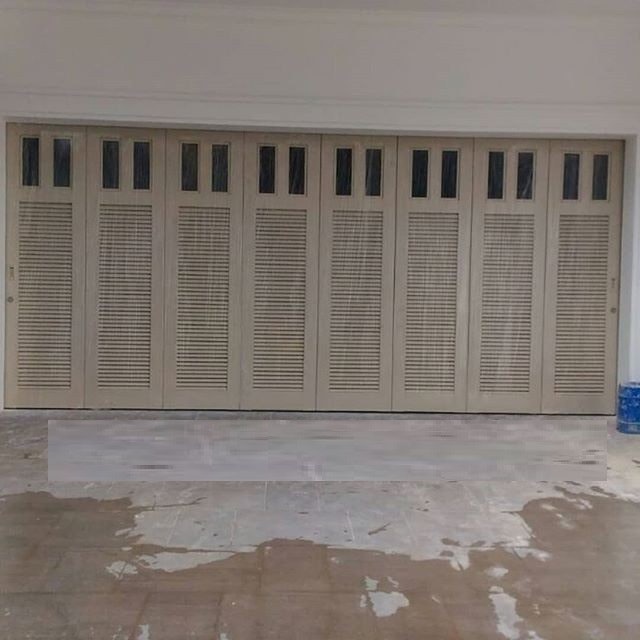 Pintu Garasi Besi Powder Coating Sliding Door 5