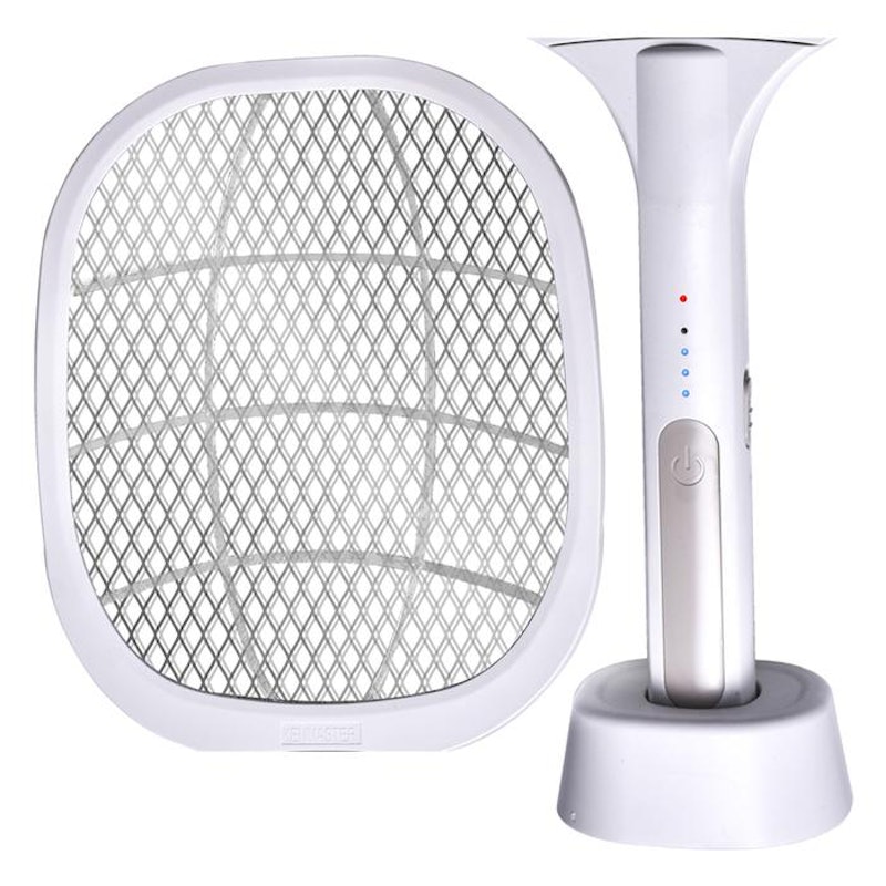 Raket Nyamuk Lampu LED + UV 3