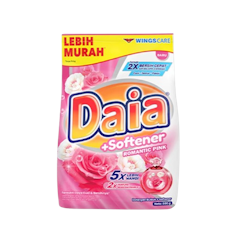 Detergen Bubuk + Softener Romantic Pink
