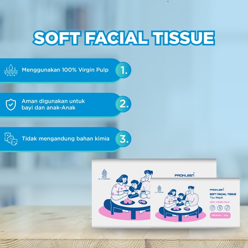 Prokleen Soft Facial Tissue 2